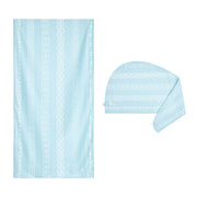 Dock & Bay Hair Wrap + Bath Towel - Bundle - Lake Louise - Outlet