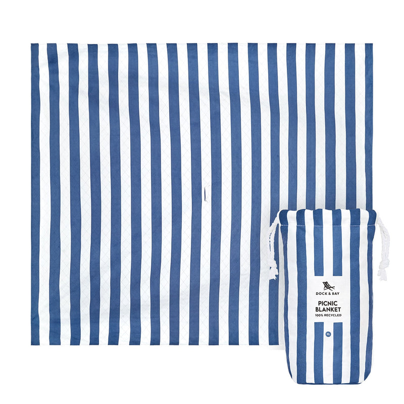 dock and bay picnic blanket