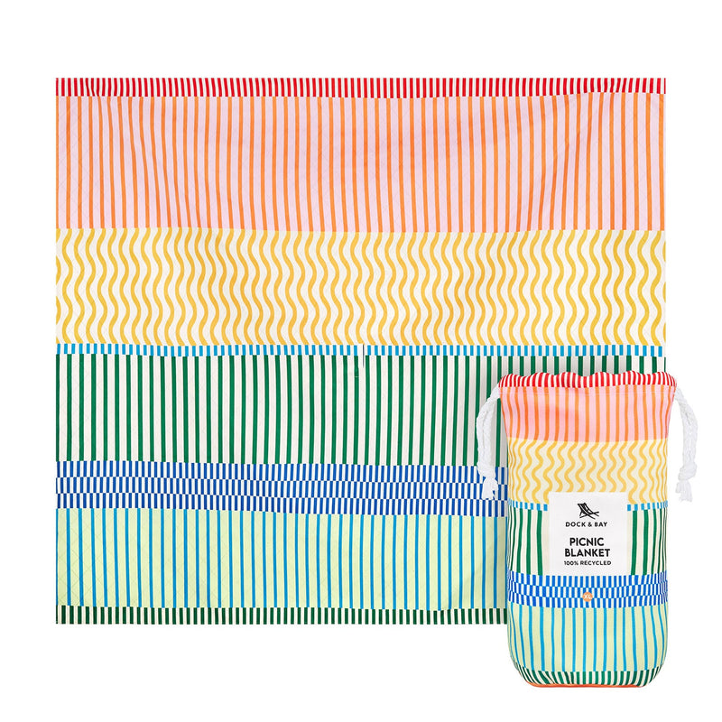 dock and bay picnic blanket