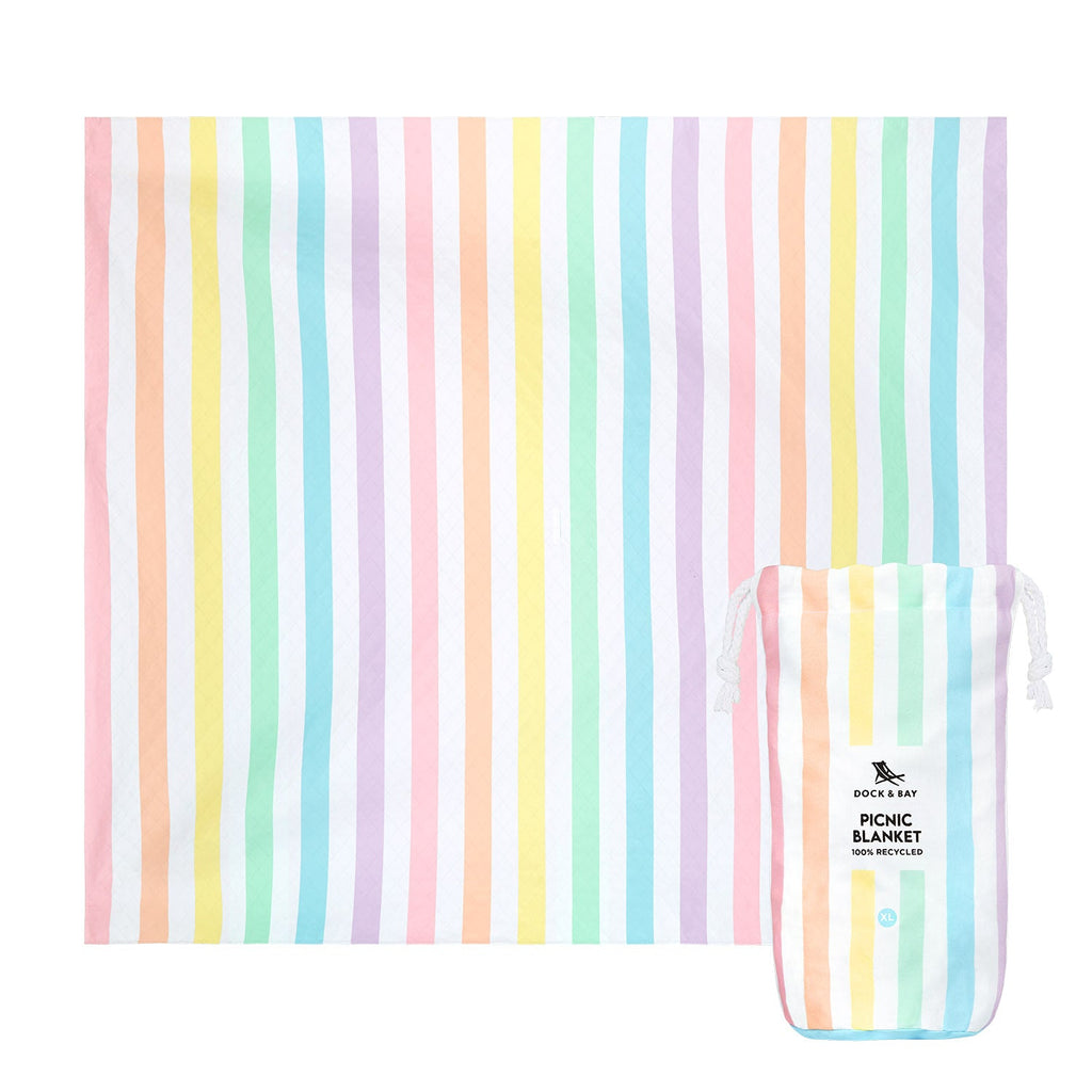 dock and bay picnic blanket