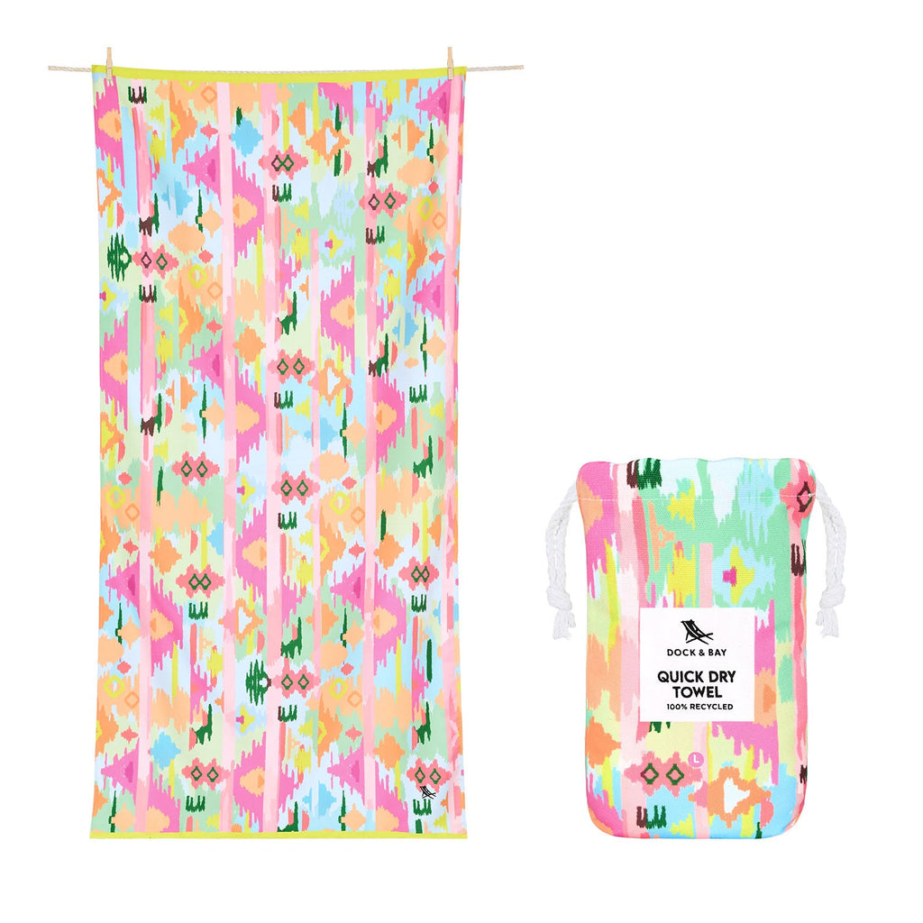 dock and bay towels beach