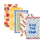 dock and bay tea towel