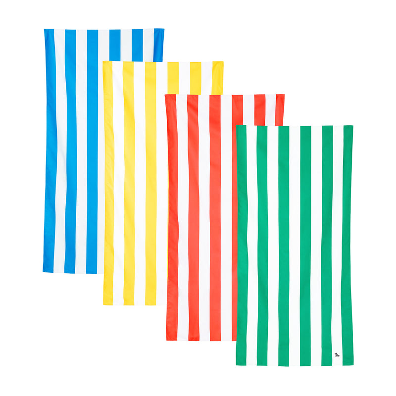 dock and bay towels beach