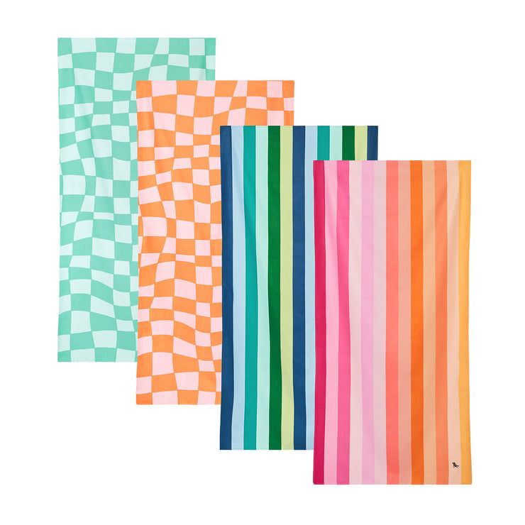 dock and bay towels beach