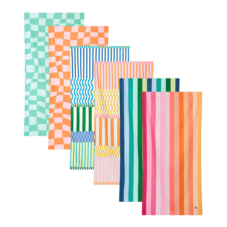 dock and bay towels beach