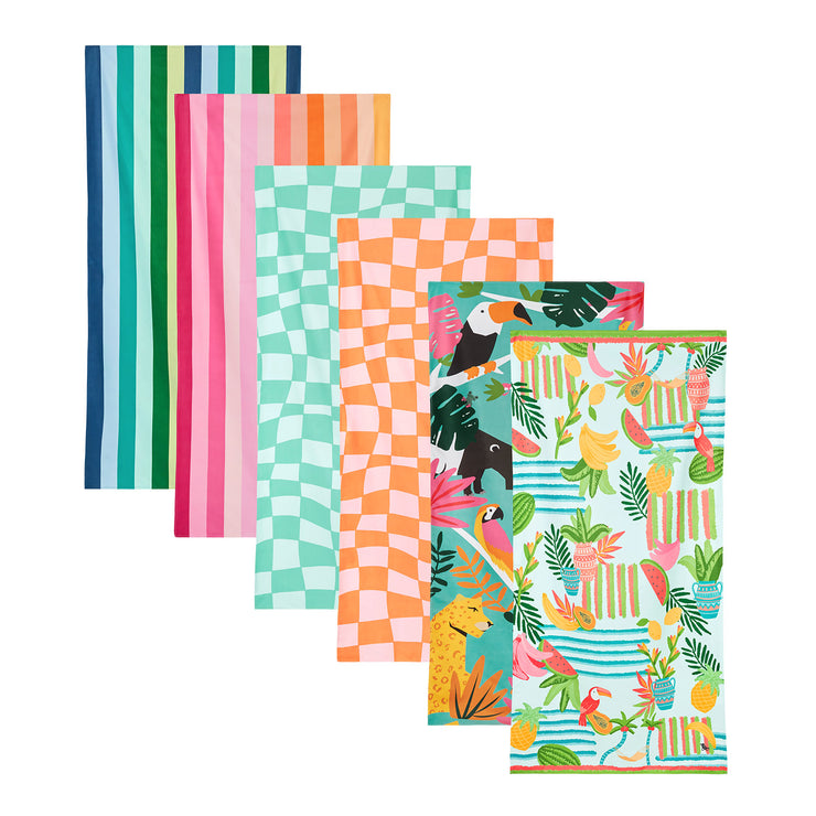 dock and bay towels beach
