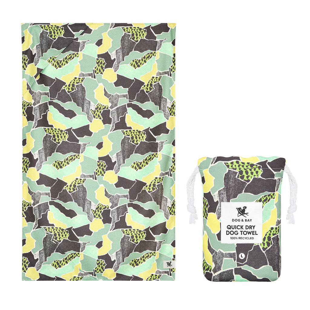 dock and bay towels dog