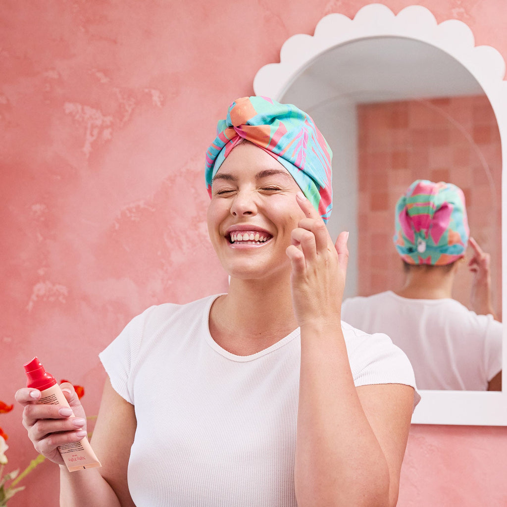 dock and bay hair wraps suede