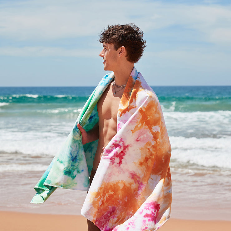 dock and bay towels beach