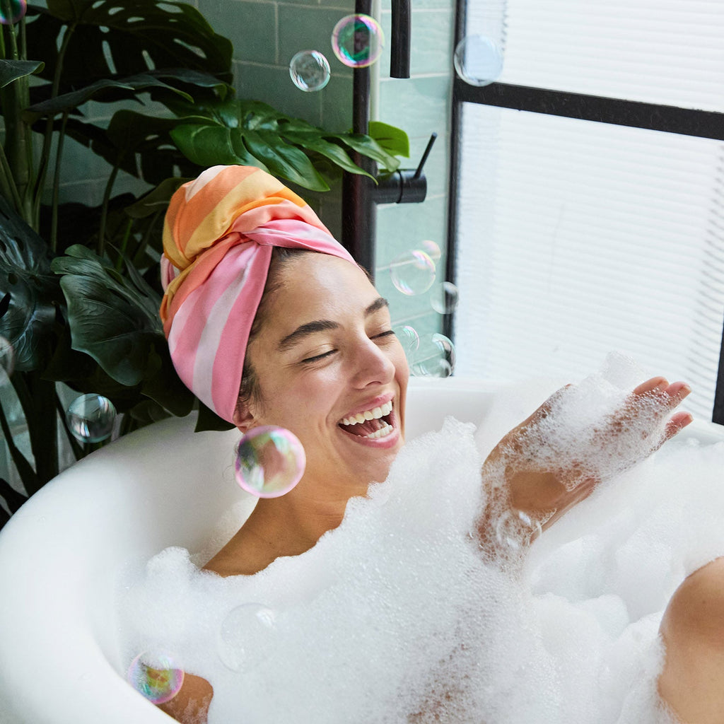 dock and bay hair wraps suede