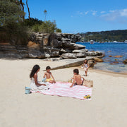 dock and bay towels beach