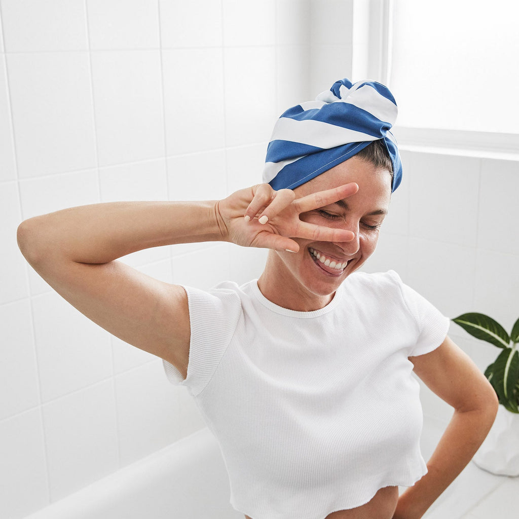 dock and bay hair wraps suede