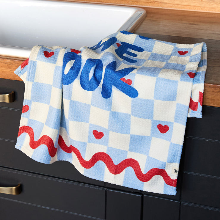 dock and bay tea towel