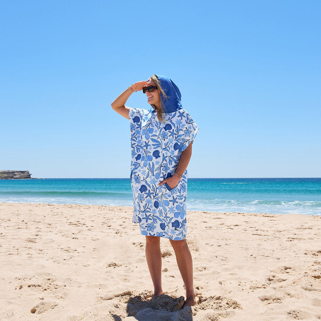 dock and bay poncho adults