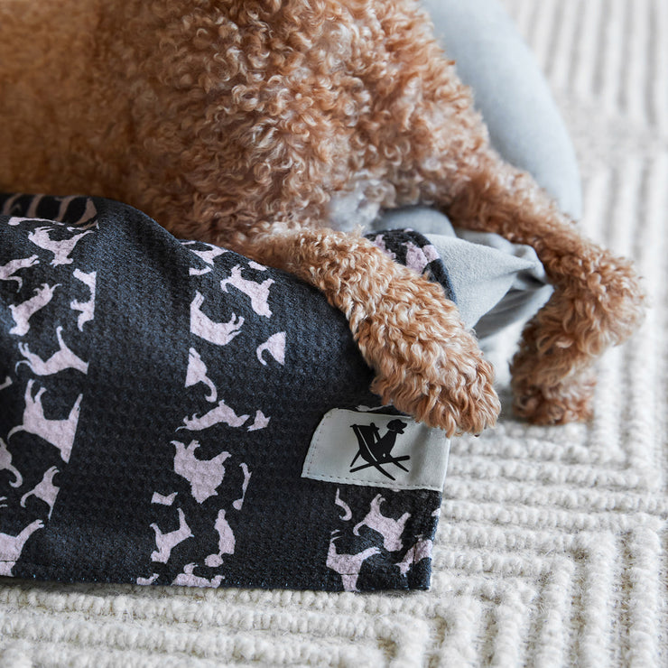 Dock & Bay Dog Towel - Pink Paws