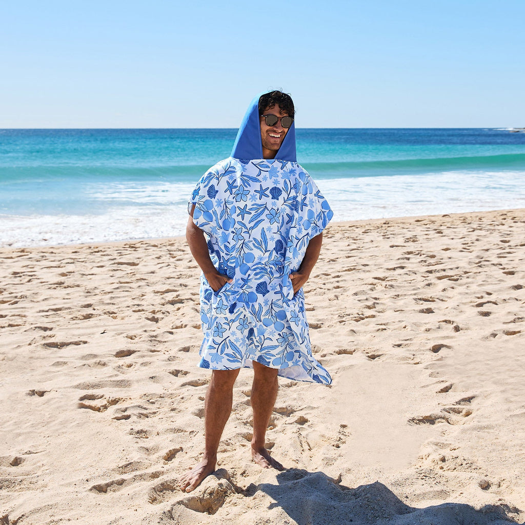 dock and bay poncho adults