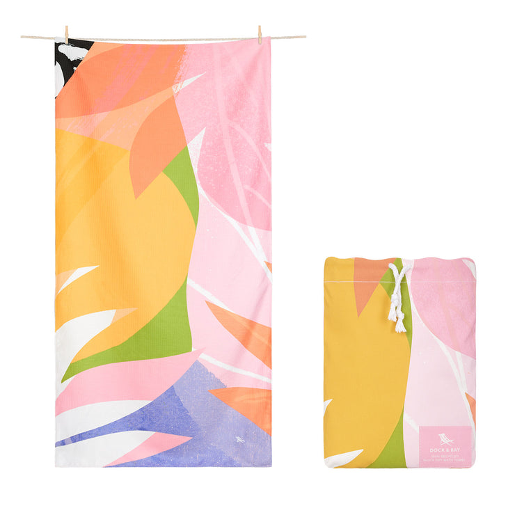 dock and bay robe + hair wrap + towel bundle
