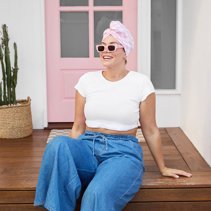 dock and bay hair wraps suede