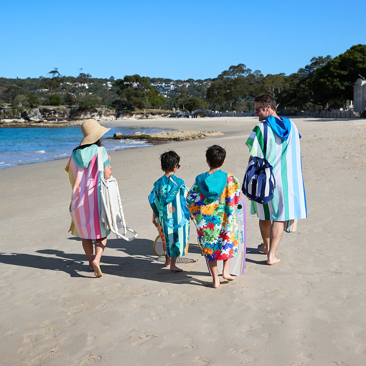 dock and bay poncho kids