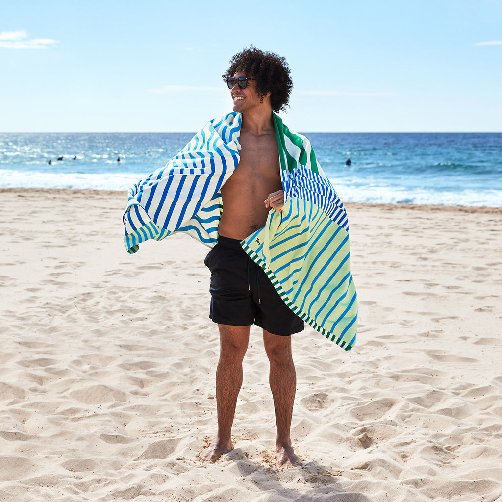 dock and bay towels beach