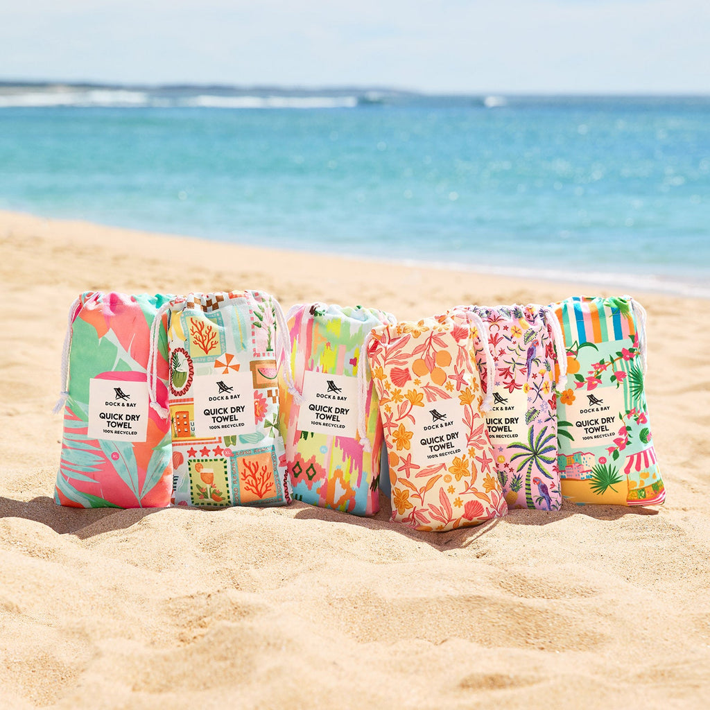 dock and bay towels beach