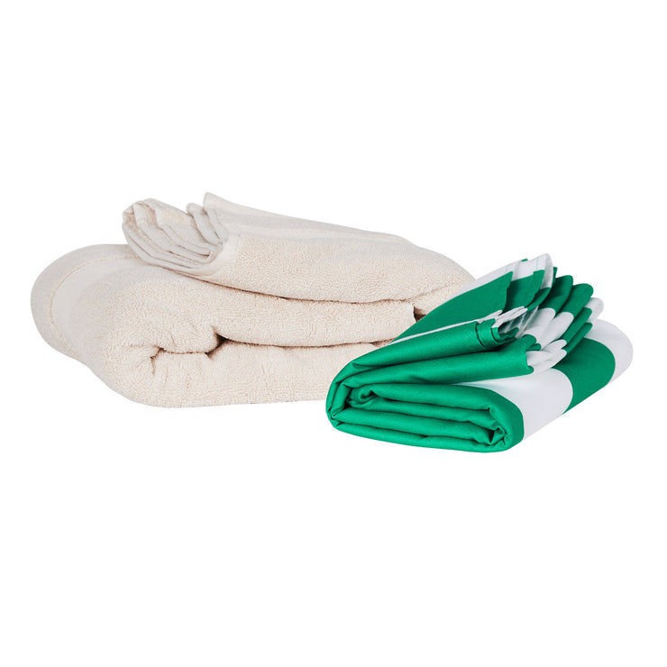 dock and bay towels beach