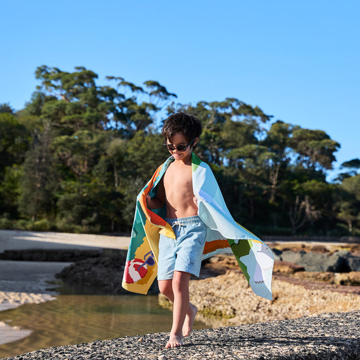 dock and bay kids towels beach
