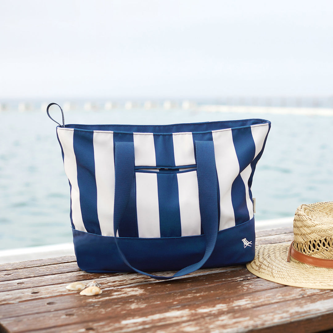 Dock & Bay Canvas Beach Bags - Whitsunday Blue– Dock & Bay EU