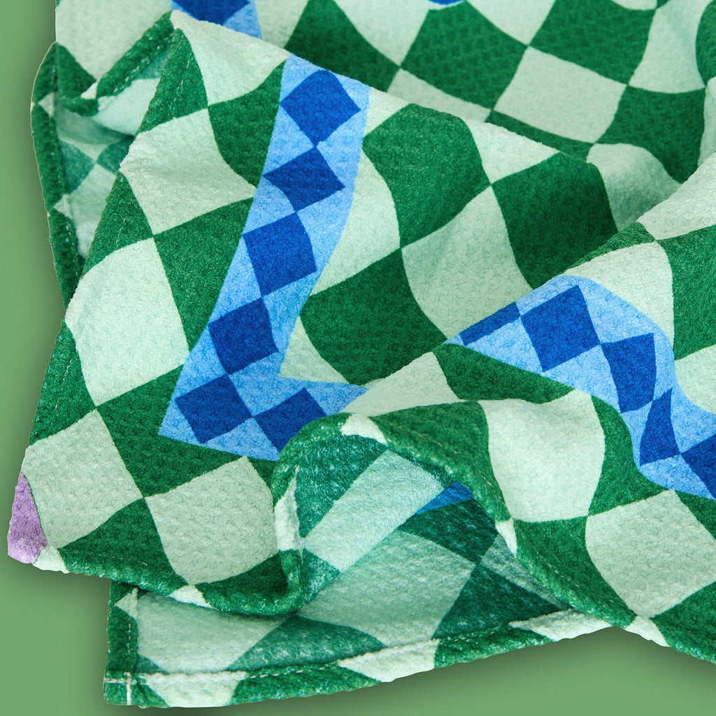 dock and bay tea towel