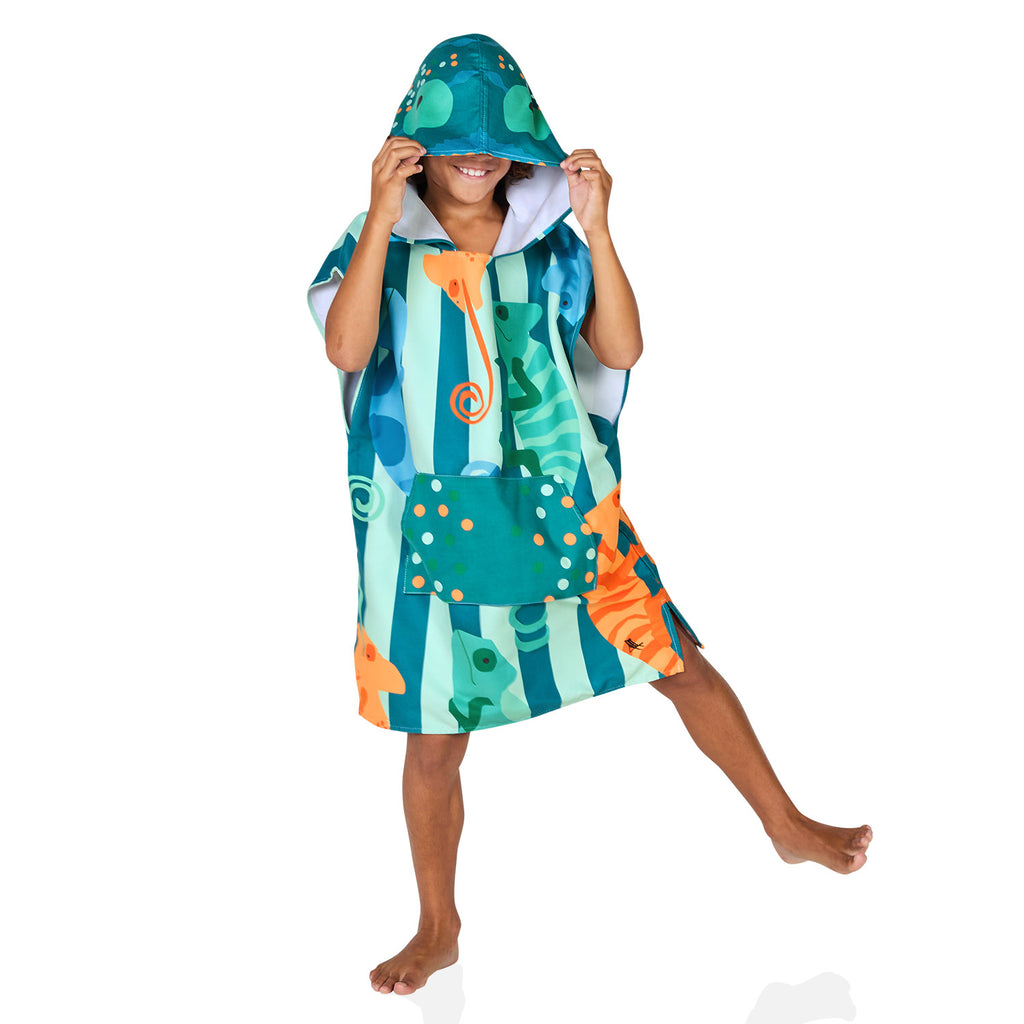dock and bay poncho kids