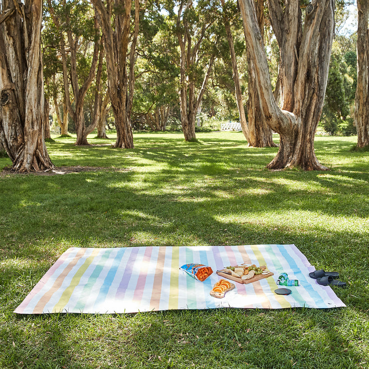 dock and bay picnic blanket