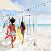 dock and bay towels beach