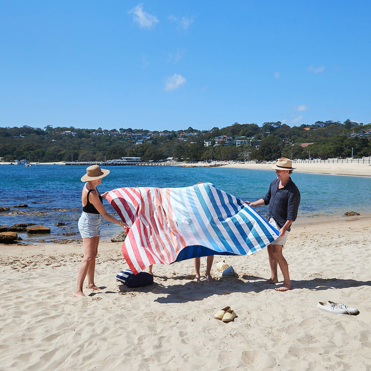 dock and bay picnic blanket