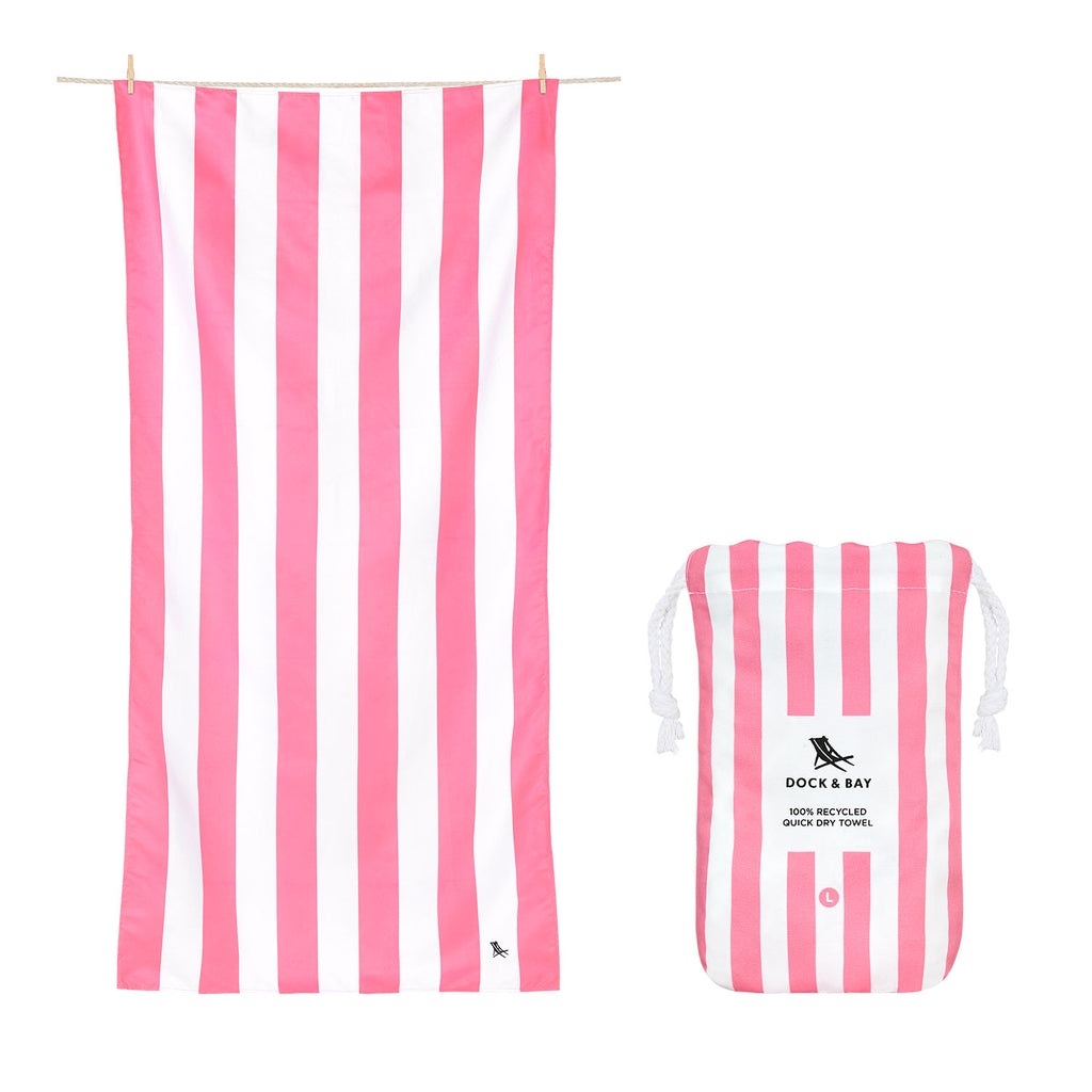 dock and bay towels beach