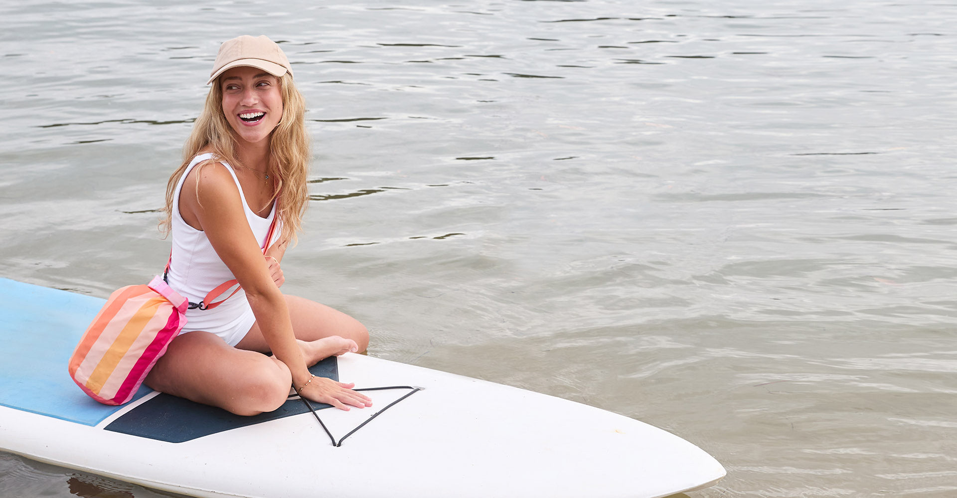 Sac étanche sec petit Dock & Bay, capacité 5 L - Miami Sorbet