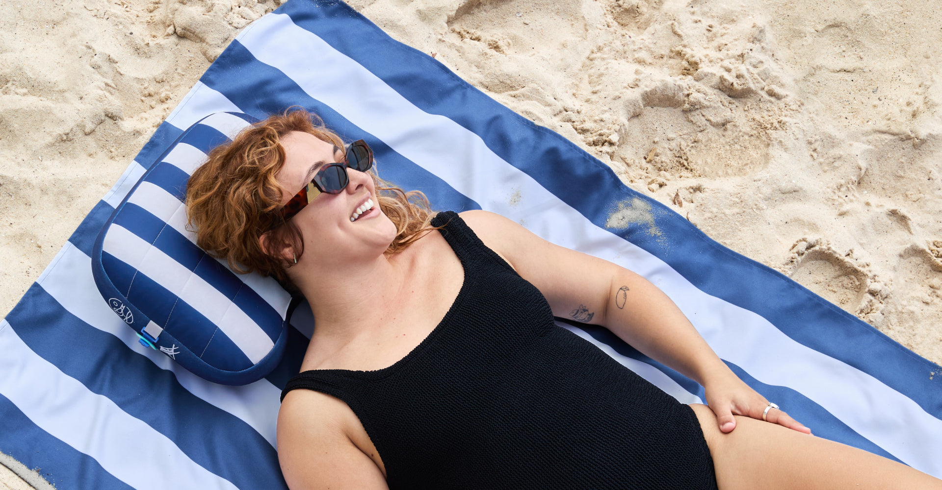 Dock & Bay x Ballast Beach Pillow