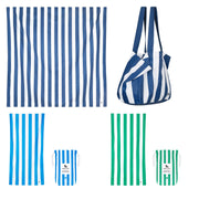  Dock Bay Product BUNDLE-BEACH-KIT-TOWLB-CAB-X2-NAVY-SETA