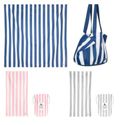 Dock Bay Product BUNDLE-BEACH-KIT-TOWLB-CAB-X2-NAVY-SETA