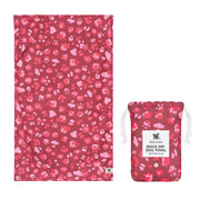 Dock & Bay Dog Towel - Pink Paws