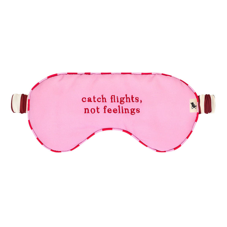Dock & Bay Eye Mask - Catch Flights Not Feelings