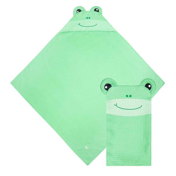 Dock & Bay Wash Mitt - Animal - Frankie Frog - Outlet