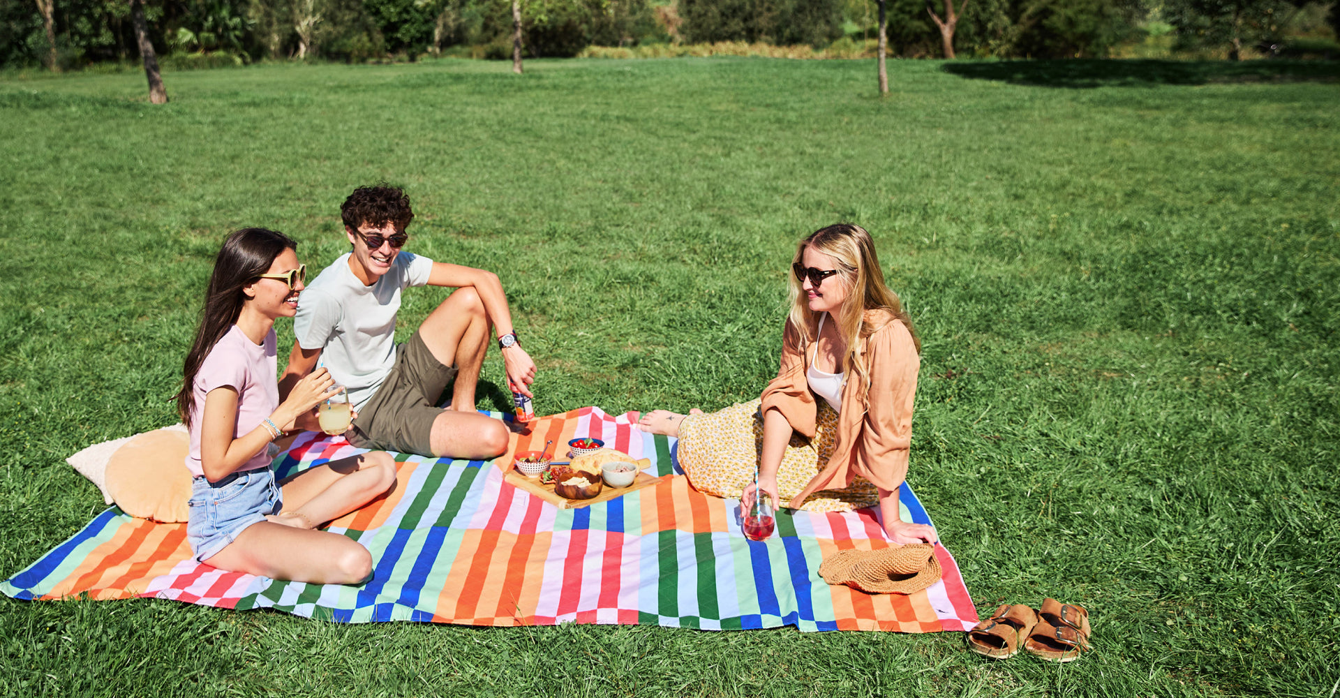 Dock & Bay Picknickdecke - Sugar Sorbet