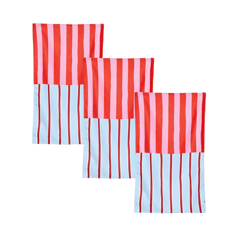 Tea Towel - Strawberry Pop Trio
