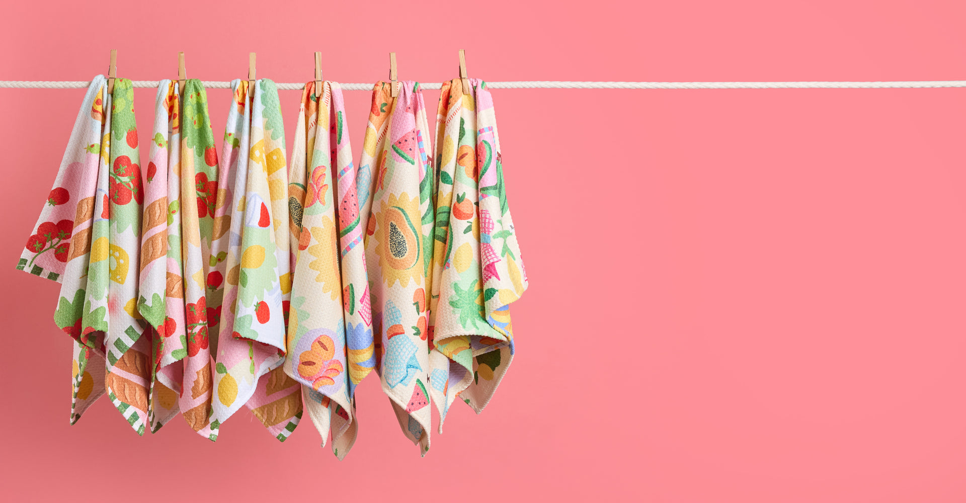 Dock & Bay Geschirrtuch – The Grazing Set (6er-Set)