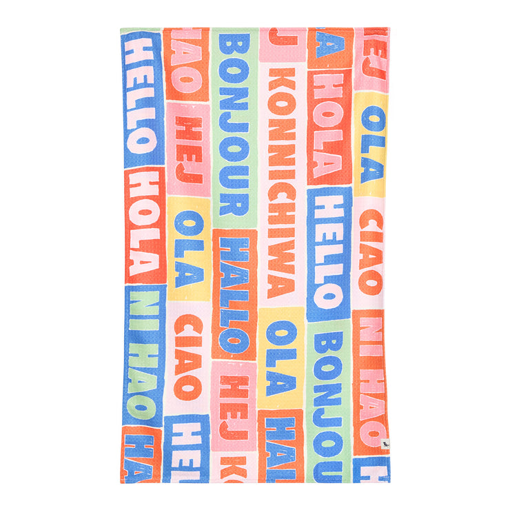 Dock & Bay Tea Towel - Greetings from