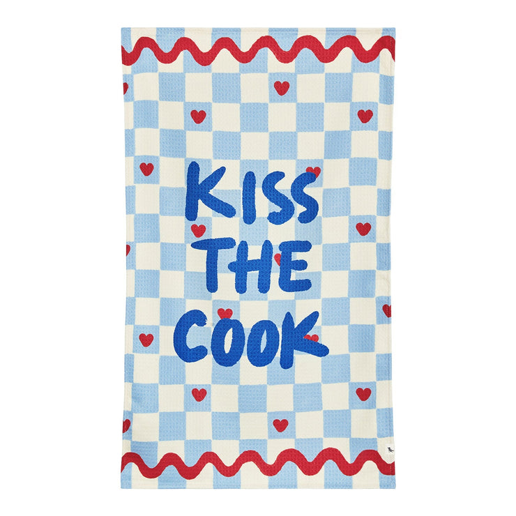 Dock & Bay Tea Towels - Kiss The Cook