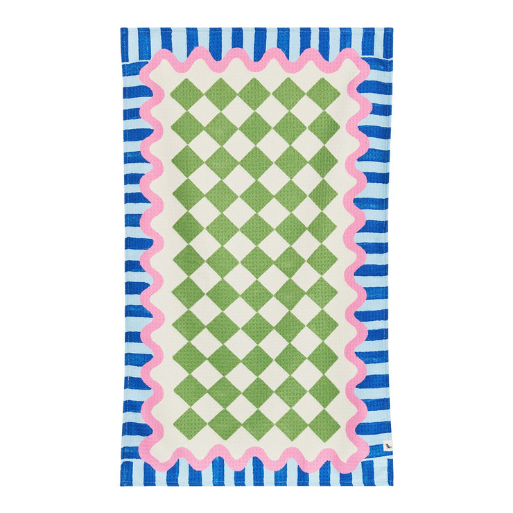 Dock & Bay Tea Towels - Mediterranean Marble