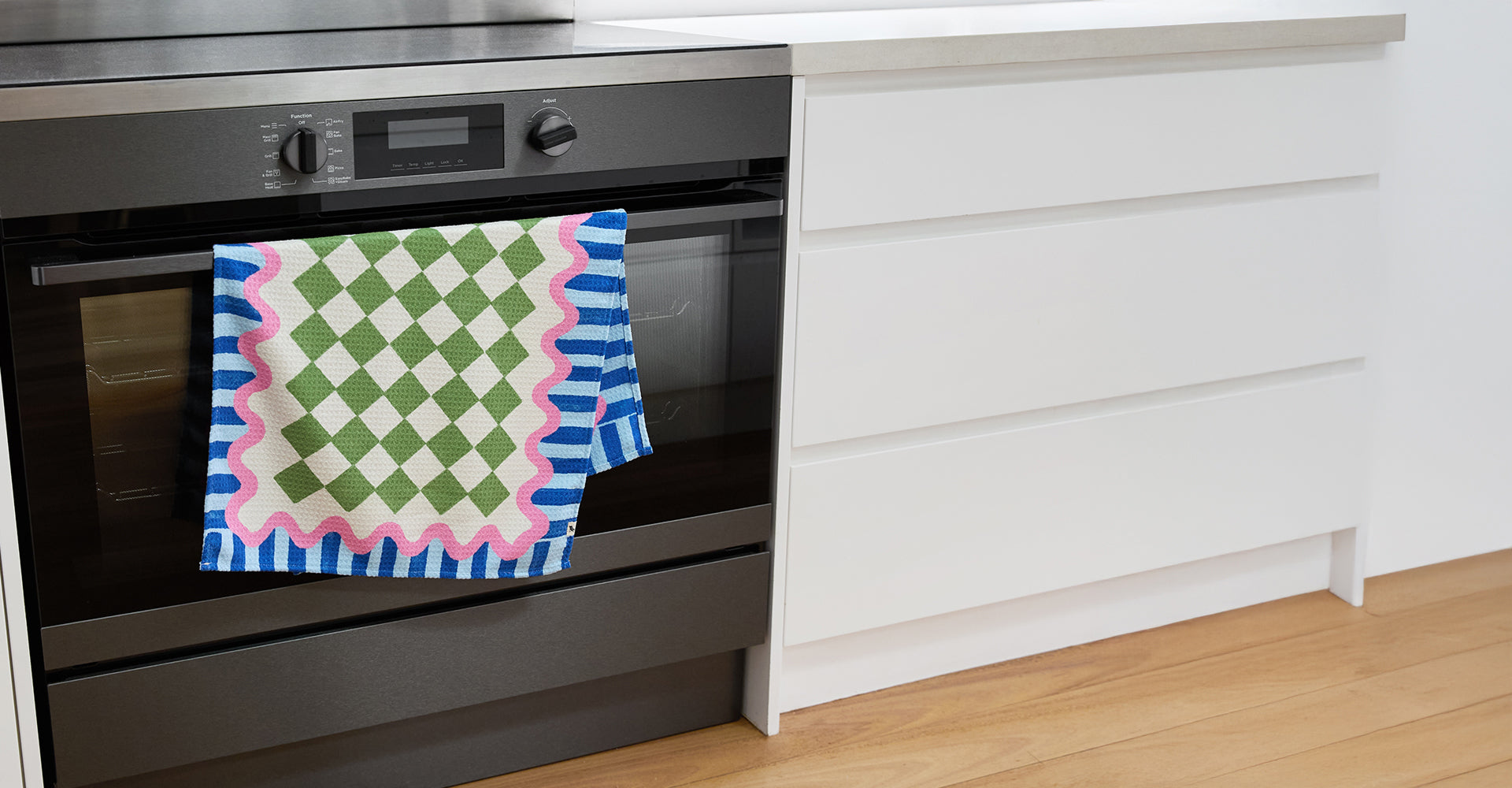 Dock & Bay Tea Towel - Mediterranean Marble