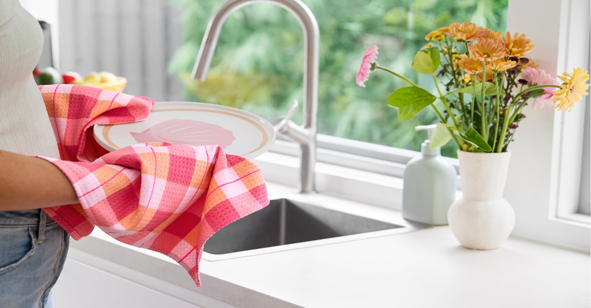 Dock & Bay Geschirrtuch – Strawberry & Fizz