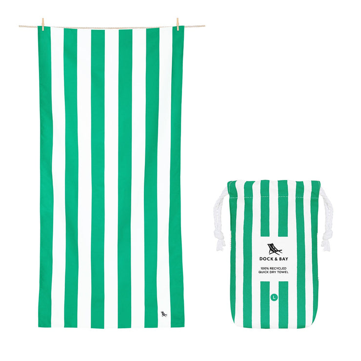 Dock & Bay Quick Dry Towels - Cancun Green